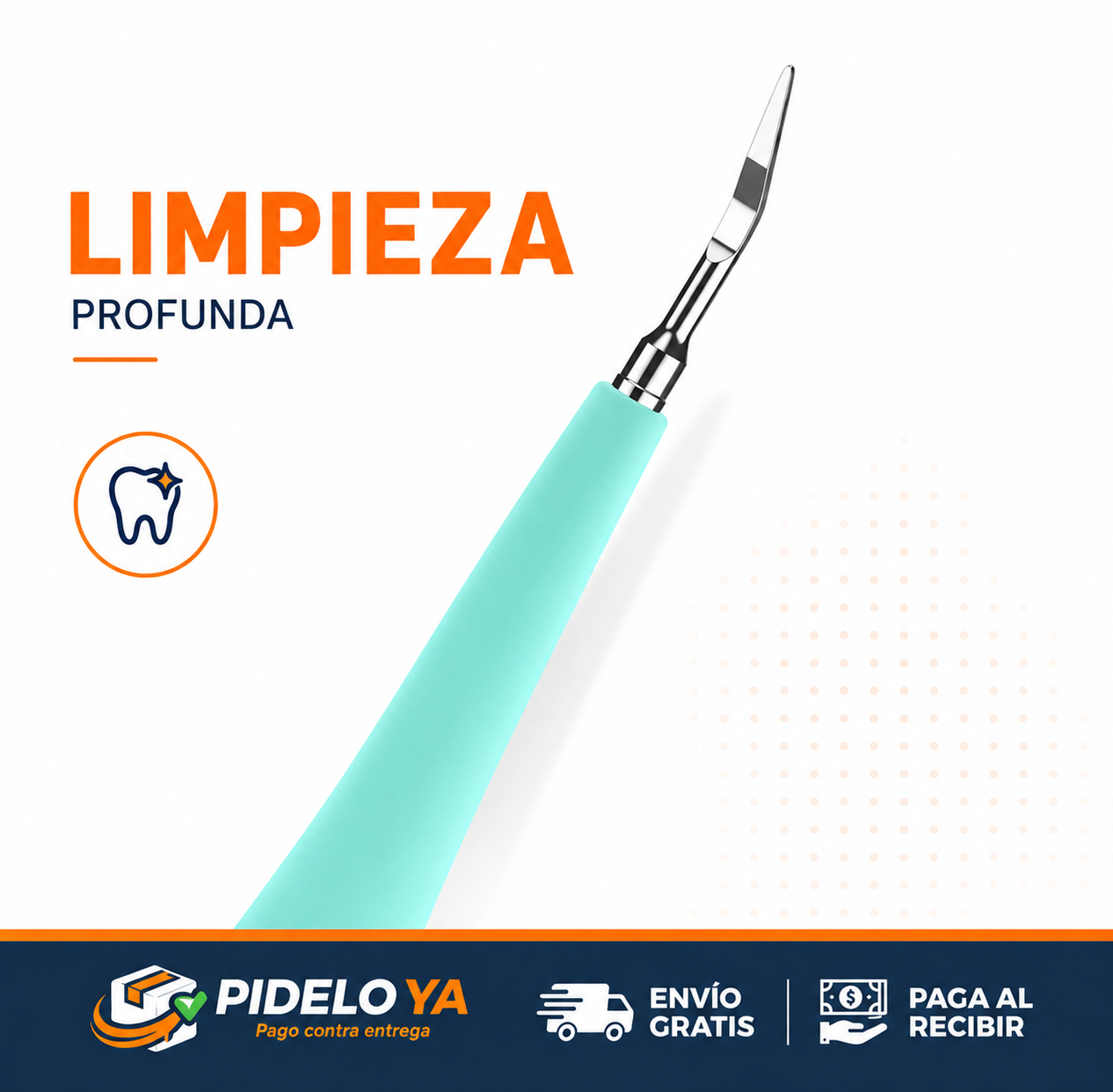 Cepillo limpiador removedor de sarro